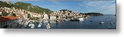 Panoramic Metal Print featuring the photograph Croatia #2 by Greg Newington