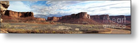 Canyonlands Metal Print featuring the photograph Roll On River by Jim Garrison