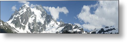 Mountain Metal Print featuring the photograph Mt Shuksan by Larry Darnell