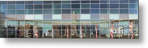 Austin Metal Print featuring the photograph Austin Reflection by Patrick Nowotny