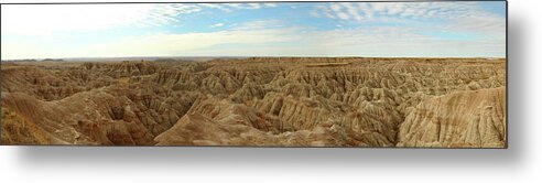 Badlands National Park Metal Print featuring the photograph Badlands National Park by Lens Art Photography By Larry Trager
