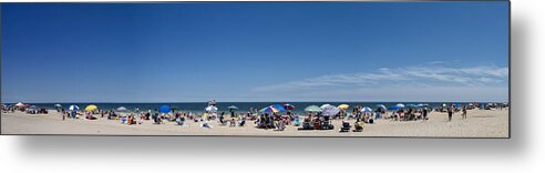 Beach Metal Print featuring the photograph Bethany Beach Panorama by David Kay