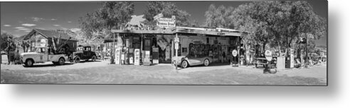 Route 66 Metal Print featuring the photograph Hackberry general store by Chris Bordeleau