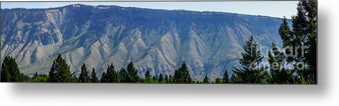America Metal Print featuring the photograph Pano Mt Everts Yellowstone by Jennifer White