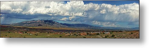 Mountain Metal Print featuring the photograph Rio Grande River Valley by Michael McKenney