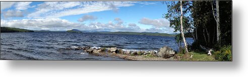 Lake Metal Print featuring the photograph View From Our Beach by Russel Considine