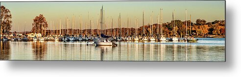 Cove At Sunset Metal Print featuring the photograph Cove at Sunset Large by Sharon Popek