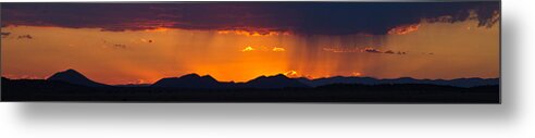  Metal Print featuring the photograph New Mexico Sunset by Atom Crawford