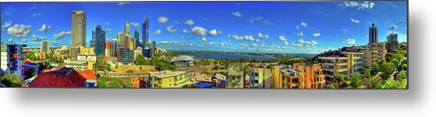 Australia Metal Print featuring the photograph Perth Panorama by Harry Strharsky