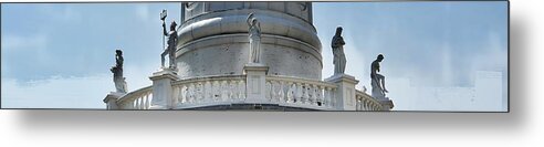 Greek Metal Print featuring the photograph The 5 Gods by Stacie Siemsen