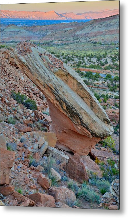 Colorado National Monument Metal Print featuring the photograph Balanced Rock by Ray Mathis