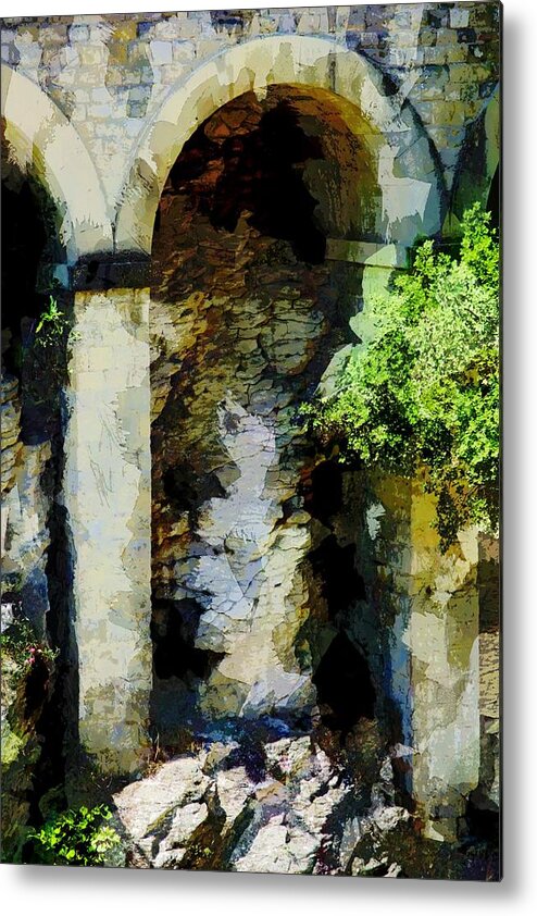 Archway Metal Print featuring the painting Arches by John Stuart Webbstock