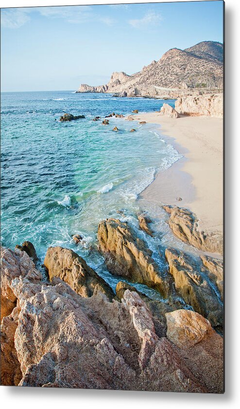 Water's Edge Metal Print featuring the photograph Chilino Bay by Christopher Kimmel
