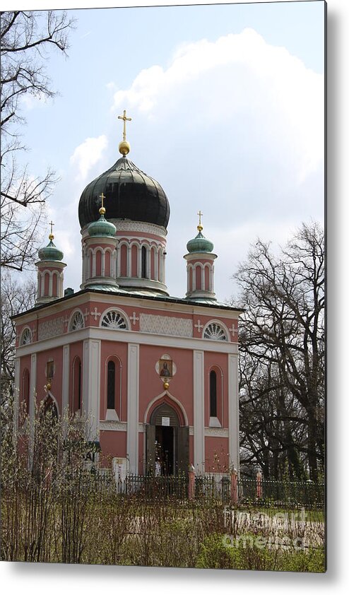 Church Metal Print featuring the photograph Russian Church by Christiane Schulze Art And Photography