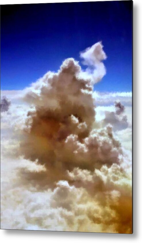 Heaven Metal Print featuring the painting The Cloud #2 by Bruce Nutting