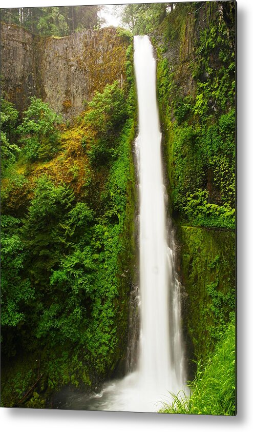 Tunnel Falls Metal Print featuring the photograph Tunnel Falls #2 by Jeff Swan