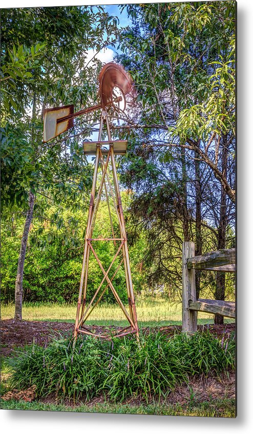 Windmill Metal Print featuring the photograph Warm Breeze #1 by Traveler's Pics