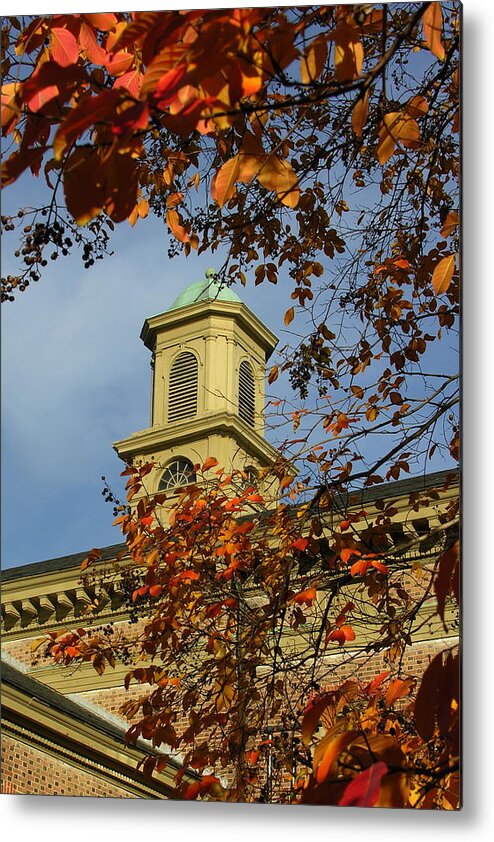 William And Mary College Metal Print featuring the photograph William and Mary College #1 by Jacqueline M Lewis