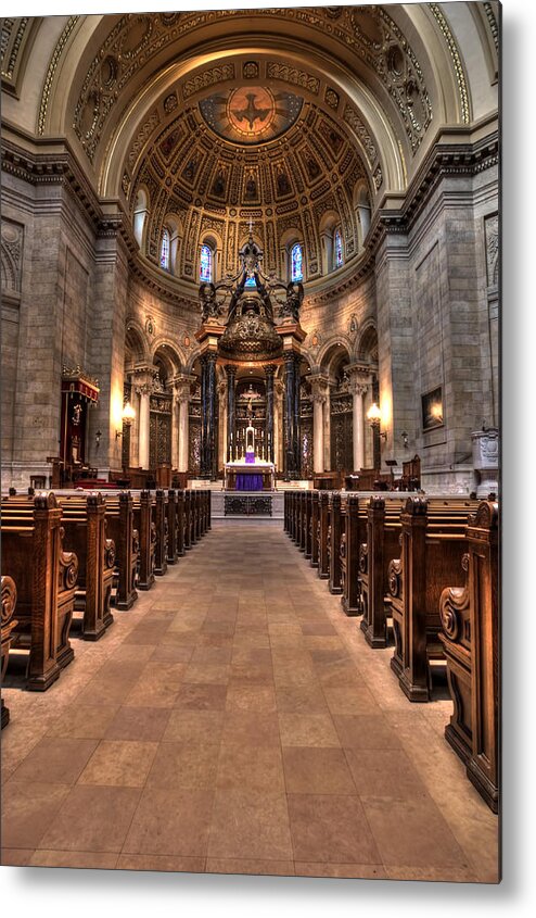 Mn Church Metal Print featuring the photograph Cathedral Of Saint Paul #17 by Amanda Stadther