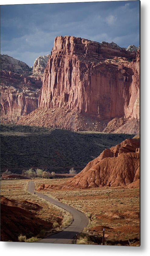 Capitol Reef National Park Metal Print featuring the photograph Redrock Scenery In Capitol Reef #11 by Scott Warren