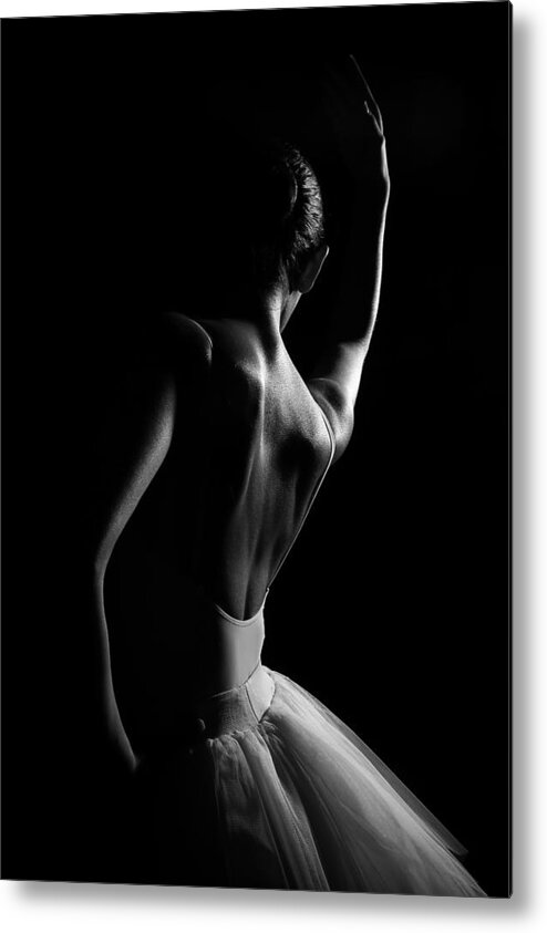Ballerina Metal Print featuring the photograph N/t #12 by Paulo Medeiros
