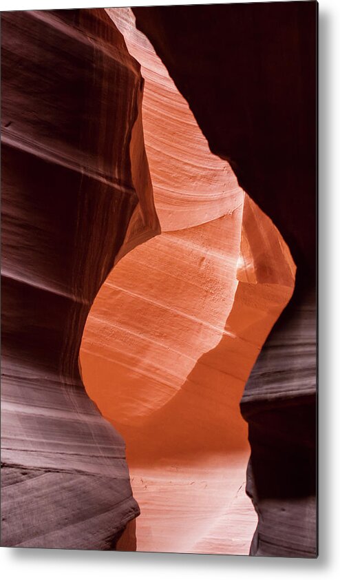 Antelope Canyon Metal Print featuring the photograph 120823 Antelope Canyon Page by Www.marcodewaal.nl