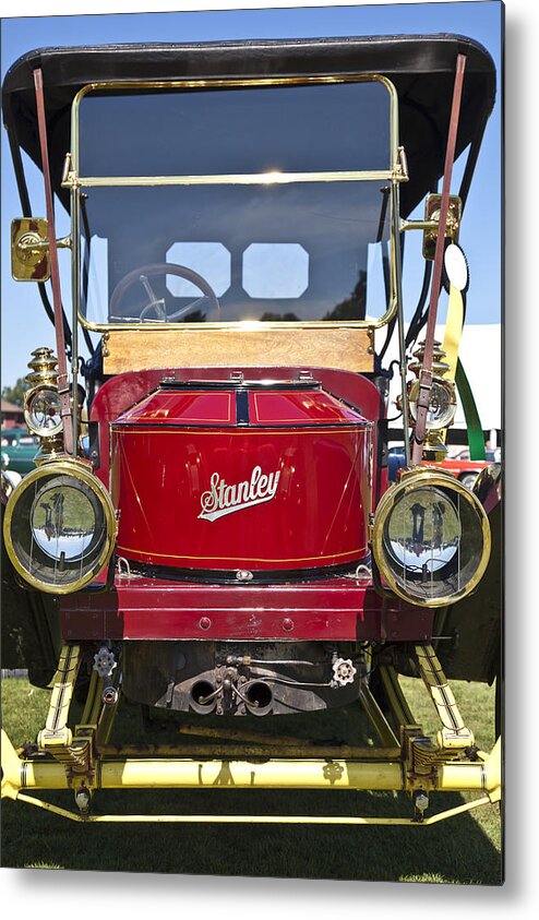 1910 Metal Print featuring the photograph 1910 Stanley Model 70 by Jack R Perry