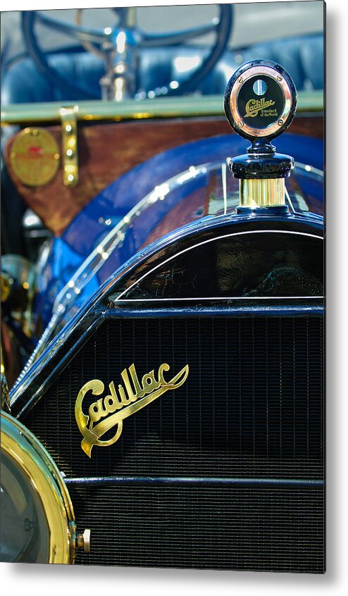 1911 Cadillac Metal Print featuring the photograph 1911 Cadillac Roadster by Jill Reger