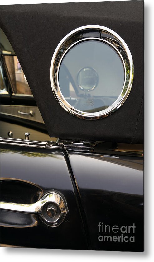 Transportation Metal Print featuring the photograph 1955 Ford Thunderbird DSC1359 by Wingsdomain Art and Photography
