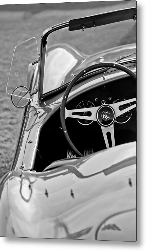 1964 Ac Shelby Cobra 289 Metal Print featuring the photograph 1964 AC Shelby Cobra 289 by Jill Reger