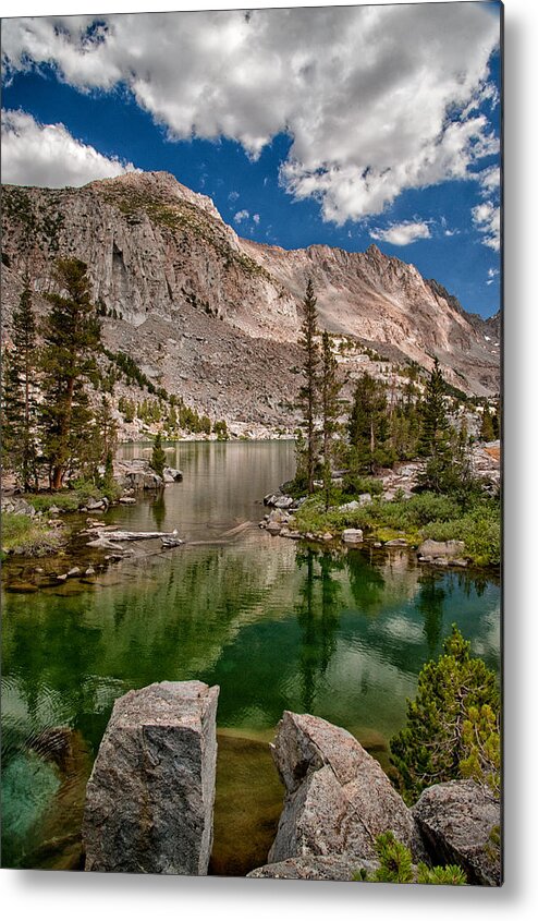 Lake Metal Print featuring the photograph Blue Lake #2 by Cat Connor
