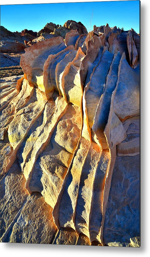 Valley Of Fire State Park Metal Print featuring the photograph Valley of Fire #574 by Ray Mathis