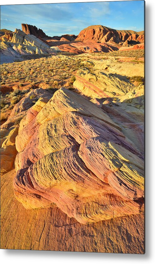 Valley Of Fire State Park Metal Print featuring the photograph Valley of Fire #547 by Ray Mathis