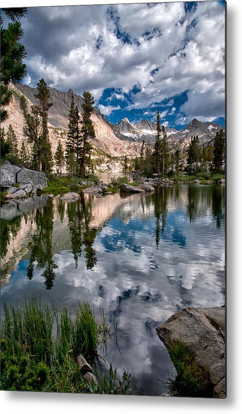 Lake Metal Print featuring the photograph Blue Lake #3 by Cat Connor