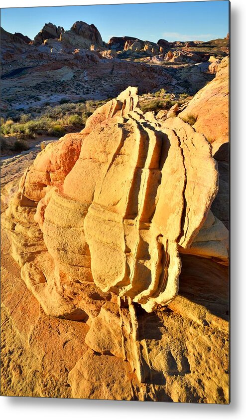 Valley Of Fire State Park Metal Print featuring the photograph Valley of Fire #10 by Ray Mathis