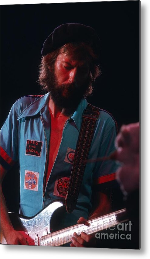 Eric Clapton Metal Print featuring the photograph Eric Clapton #4 by Marc Bittan