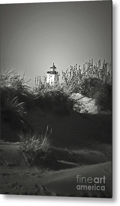 Lighthouse Metal Print featuring the photograph No Title #4 by Randall Cogle