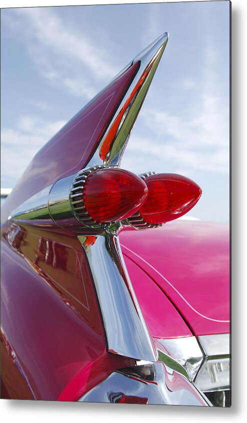Transportation Metal Print featuring the photograph 1959 Cadillac Eldorado Taillight by Jill Reger