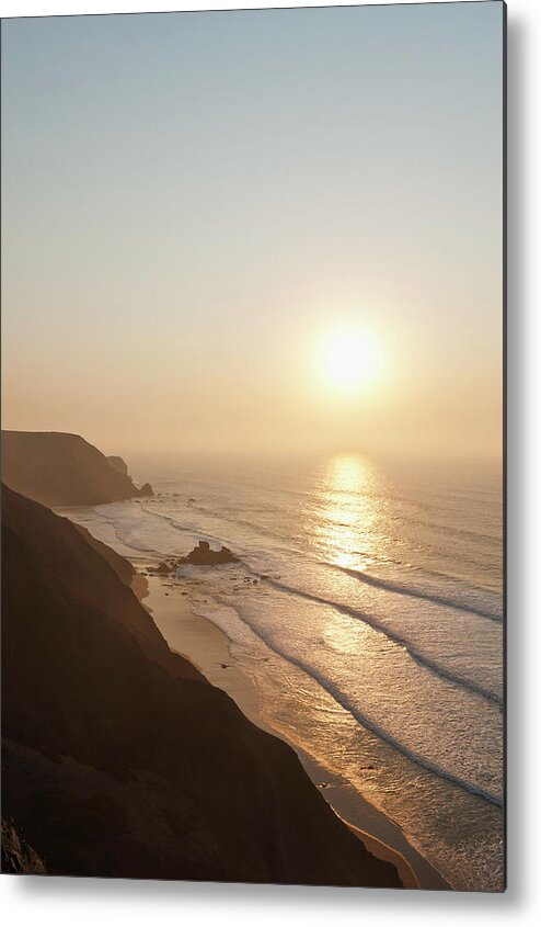 Algarve Metal Print featuring the photograph Portugal, Algarve, Sagres, View Of #6 by Westend61