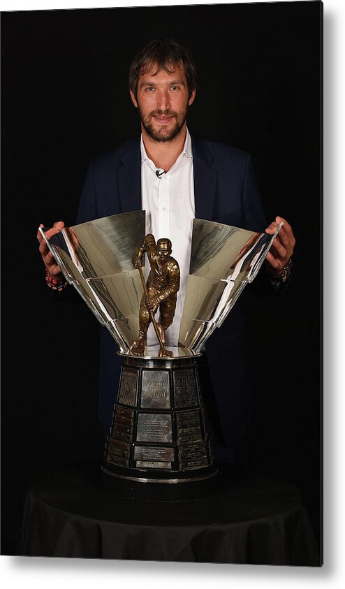 People Metal Print featuring the photograph 2015 Nhl Awards - Portraits #8 by Brian Babineau