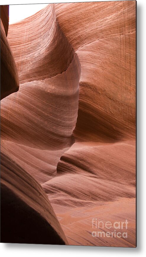 Antelope Canyon Metal Print featuring the photograph Antelope Canyon #9 by Milena Boeva