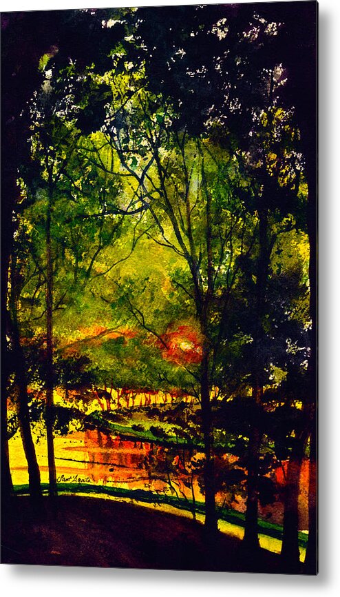 Mississippi Metal Print featuring the painting A Better Place to Be by Frank SantAgata
