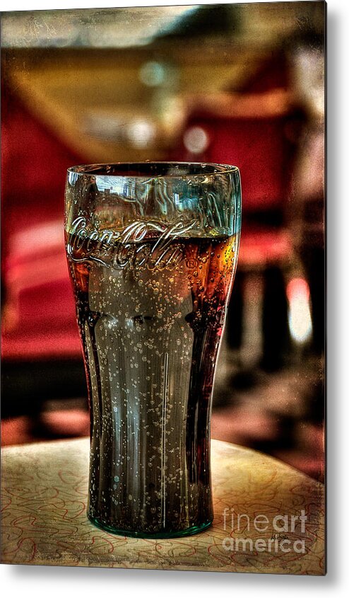 Soda Metal Print featuring the photograph A Classic by Lois Bryan
