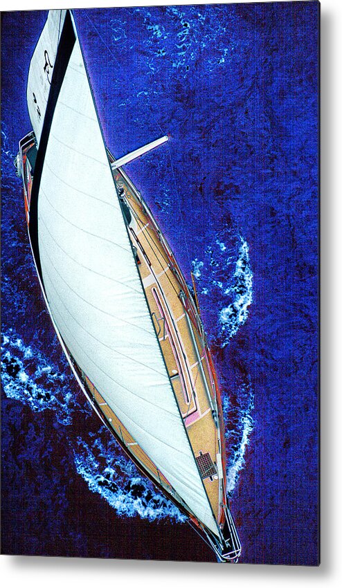 Sailing Metal Print featuring the photograph A Day on the Bay by Mike Flynn
