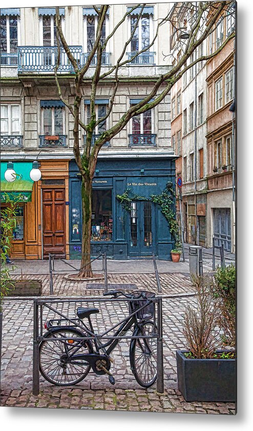 Cuisine Metal Print featuring the photograph A quiet day in Lyon by W Chris Fooshee