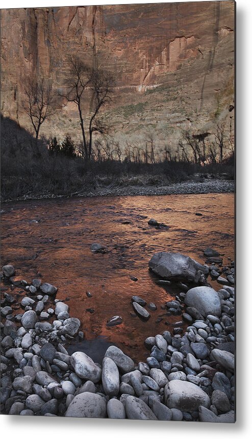 Hdr Metal Print featuring the photograph A River Runs Thru by Wendell Thompson