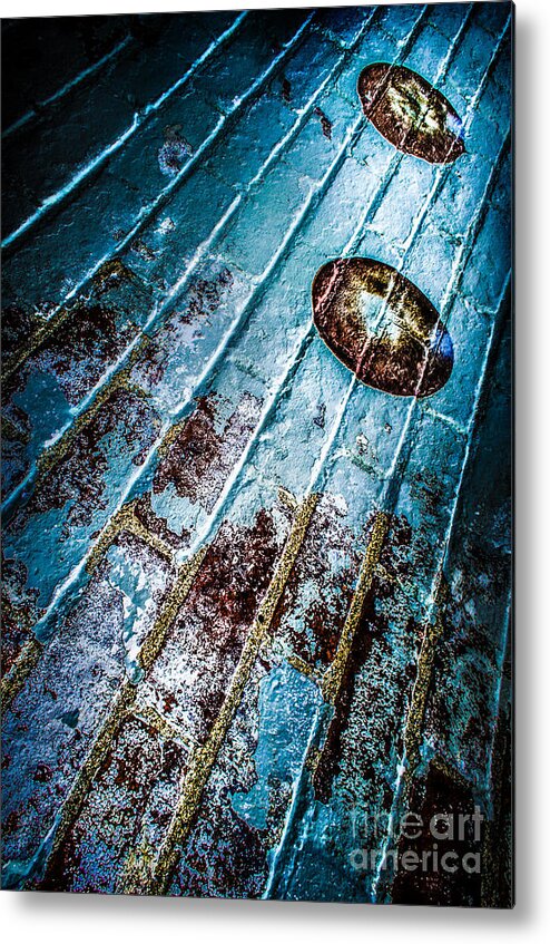 Building Metal Print featuring the photograph Abstracted Wall by Michael Arend