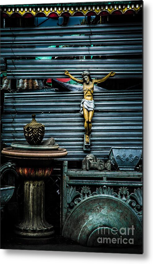 Jesus Metal Print featuring the photograph Along The Road by Michael Arend