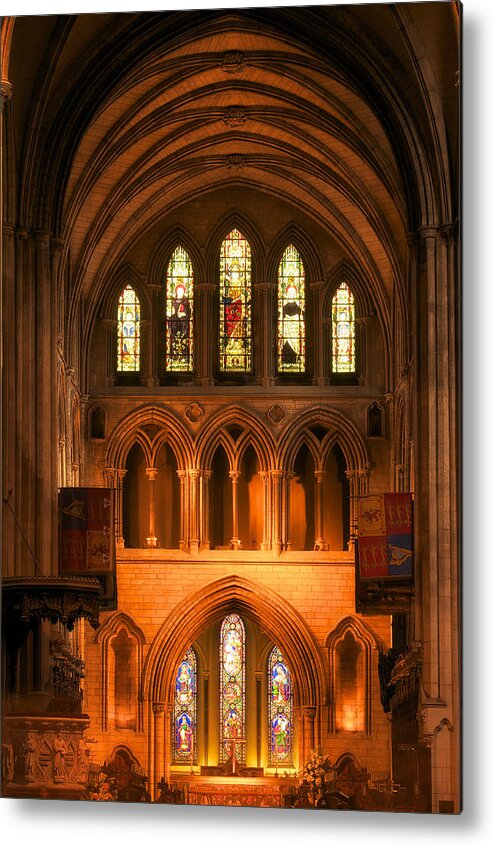 Altar Metal Print featuring the photograph Altar of St. Patrick's Cathedral by Photography By Sai