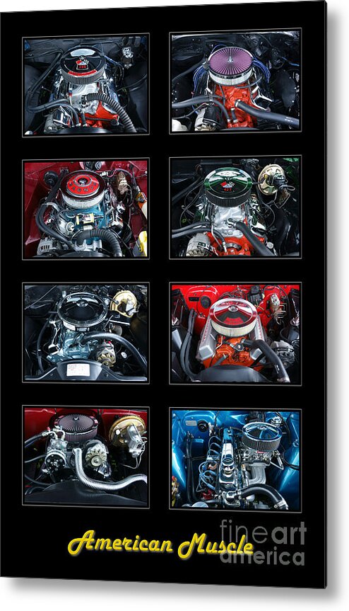 American Metal Print featuring the photograph American Muscle by Olivier Le Queinec